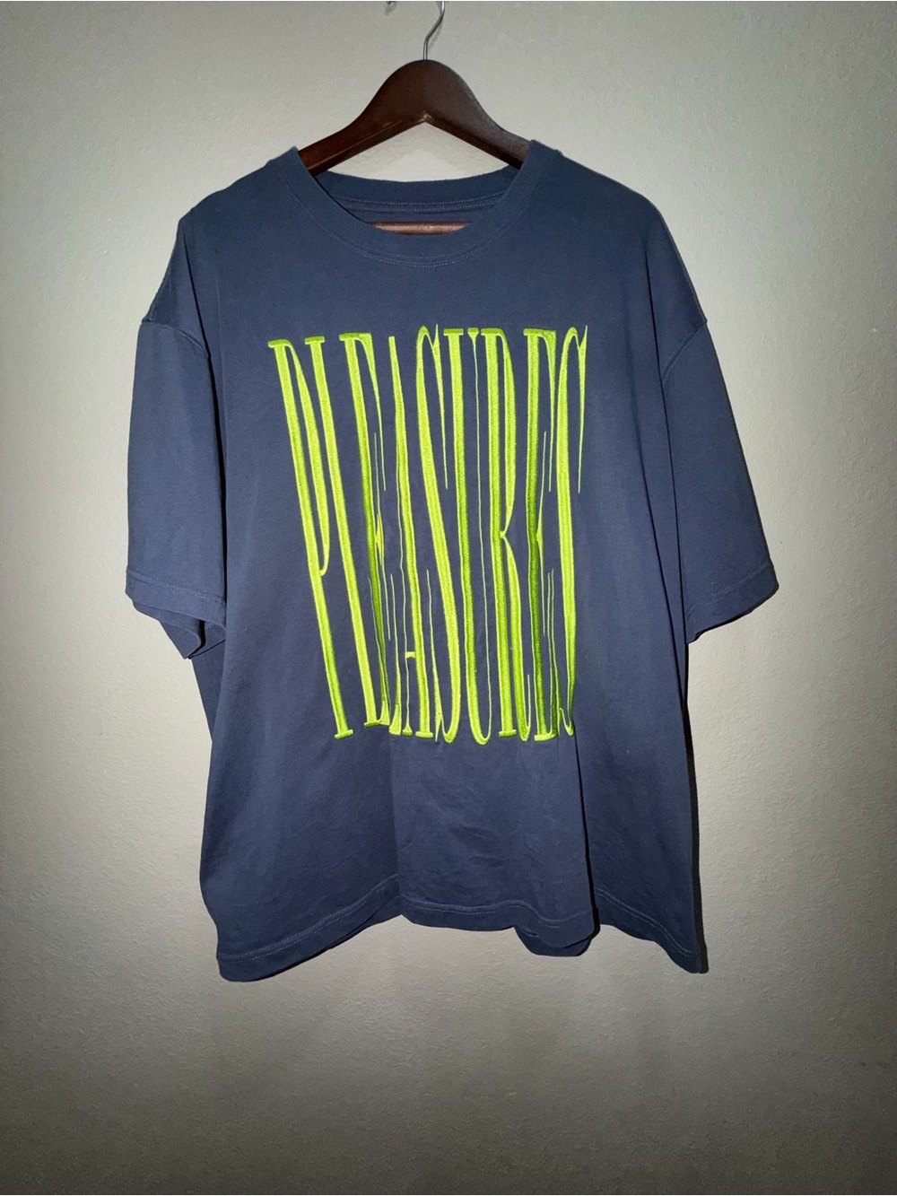 Pleasures Stretch Heavyweight Embroidered Shirt